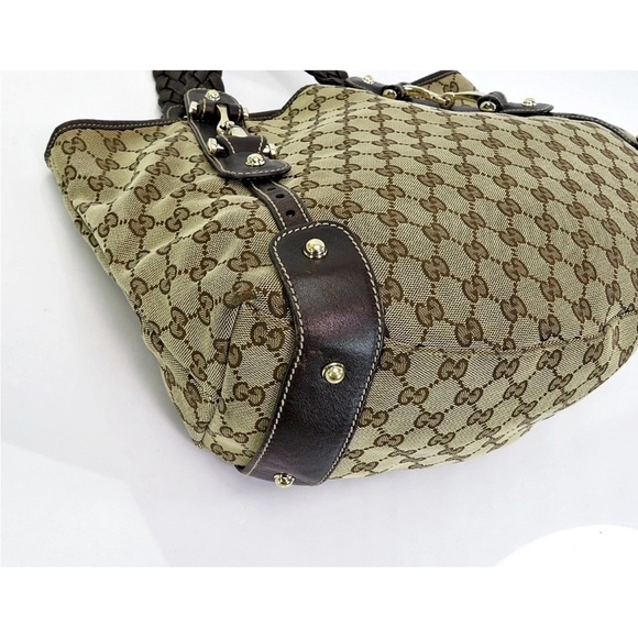 Gucci Beige and Brown Shoulder Bag - Picture 5 of 16